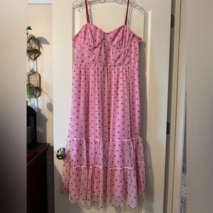 NWT!! Sparkly heart dress from Betsy Johnson. Size 14